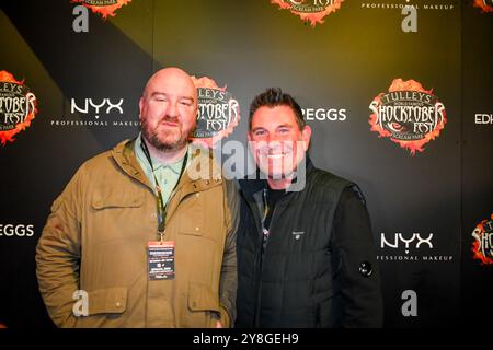 crawley, Großbritannien. Oktober 2024. VIPs und Prominente beim Tulleys Shocktoberfest Schreckensveranstaltung. Autor: Thomas Faull/Alamy Live News Stockfoto