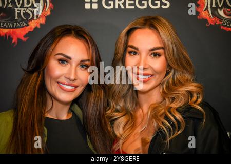 Crawley, Großbritannien. Oktober 2024. VIPs und Prominente beim Tulleys Shocktoberfest Schreckensveranstaltung. Autor: Thomas Faull/Alamy Live News Stockfoto