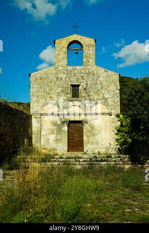 Kirche Santa Maria di CEA, Banari, Provinz Sassari, Sardinien, Italien Stockfoto