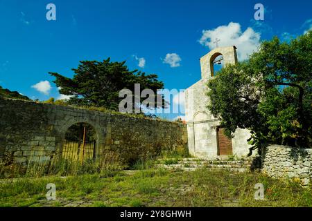 Kirche Santa Maria di CEA, Banari, Provinz Sassari, Sardinien, Italien Stockfoto