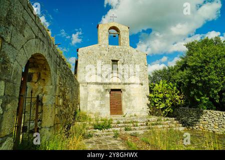 Kirche Santa Maria di CEA, Banari, Provinz Sassari, Sardinien, Italien Stockfoto