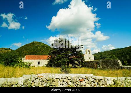 Kirche Santa Maria di CEA, Banari, Provinz Sassari, Sardinien, Italien Stockfoto