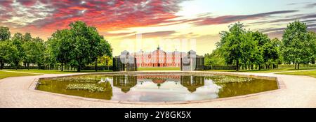 Residence, Rastatt, Deutschland Stockfoto