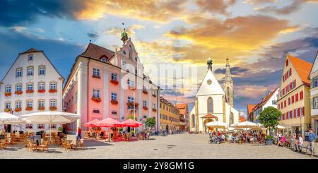 Altstadt von Rottenburg am Neckar, Deutschland Stockfoto
