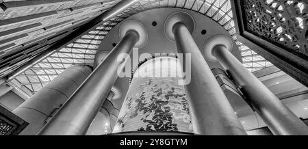 Foto: Inside the Westin Peachtree Plaza (GA, Atlanta, 2024) Stockfoto