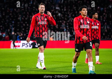 Eindoven, Niederlande. Oktober 2024. Eindhoven - Luuk de jong von PSV während der acht Wettkampfrunde der Eredivisie Saison 2024/2025. Das Spiel findet am 5. Oktober 2024 im Philips Stadion in Eindhoven, Niederlande, zwischen PSV und Sparta Rotterdam statt. (VK Sportphoto/Yannick Verhoeven) Credit: Yannick Verhoeven/Alamy Live News Stockfoto