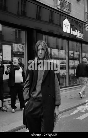 Niccolo Pasqualetti Paris Fashion Week SS25 Stockfoto