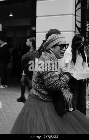 Niccolo Pasqualetti Paris Fashion Week SS25 Stockfoto