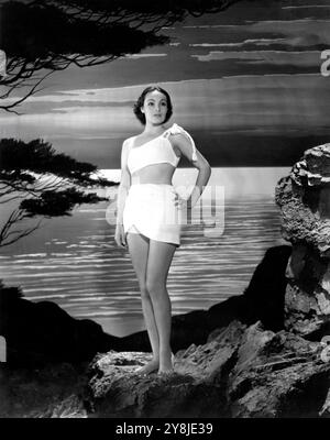 DOLORES DEL RIO Pin-up Porträtwerbung für IN CALIENTE 1935 Regisseur LLOYD BACON Warner Bros Stockfoto