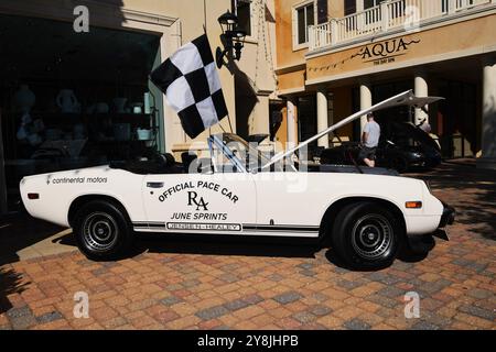 Jensen Healey RA June Sprints offizielles Pace Car. Stockfoto