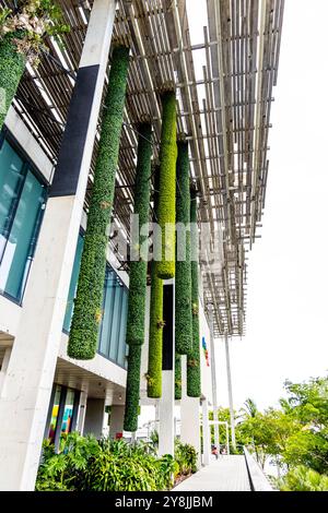 Außenansicht des Pérez Art Museum, Miami, Florida, USA Stockfoto