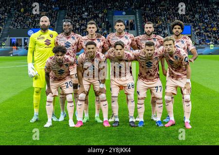 Mailand, Italien - 5. Oktober 2024 - Inter vs Torino Serie A - Line-Up torino fc Credit: Kines Milano/Alamy Live News Stockfoto