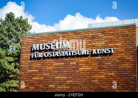 Köln, Deutschland 05. Oktober 2024: museum für ostasiatische Kunst im Aachener Weiher im Kölner Grüngürtel Stockfoto