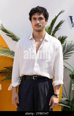 Los Angeles, USA. Oktober 2024. Charles Melton besucht am 5. Oktober 2024 den Veuve Clicquot Polo Classic im will Rogers State Historic Park in Los Angeles, KALIFORNIEN. (Foto: Corine Solberg/SIPA USA) Credit: SIPA USA/Alamy Live News Stockfoto