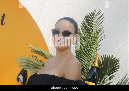 CA. 5. Oktober 2024. Jurnee Smollett bei Ankunft für Veuve Clicquot Polo Classic, Palisades Village Center, Pacific Palisades, CA, 05. Oktober, 2024. Quelle: Elizabeth Goodenough/Everett Collection/Alamy Live News Stockfoto