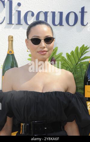 CA. 5. Oktober 2024. Jurnee Smollett bei Ankunft für Veuve Clicquot Polo Classic, Palisades Village Center, Pacific Palisades, CA, 05. Oktober, 2024. Quelle: Elizabeth Goodenough/Everett Collection/Alamy Live News Stockfoto