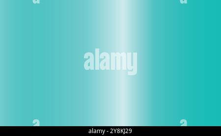 Türkisfarbener Hintergrund mit Metallbeschaffenheit. Metallstruktur Türkis. Vektorillustration des türkisfarbenen Metalltexturhintergrunds für Design Stock Vektor