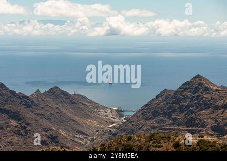 Blick vom Gipfel des Teide. Teneriffa, Spanien Stockfoto