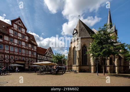 Duderstadt im südlichen Niedersachsen Stockfoto