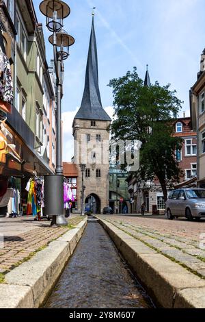 Duderstadt im südlichen Niedersachsen Stockfoto