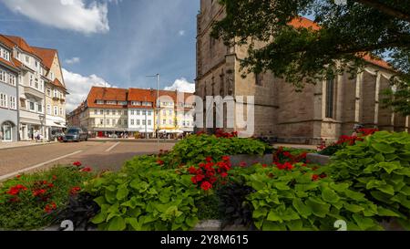 Duderstadt im südlichen Niedersachsen Stockfoto