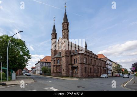 Duderstadt im südlichen Niedersachsen Stockfoto