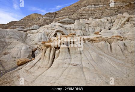 Badlands Alberta Drumheller und Dinasaur Park Kanada Stockfoto