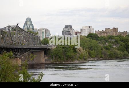 Parlamentsgebäude Innenstadt Hauptstadt Ottawa Kanada Stockfoto