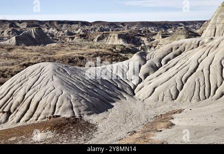 Badlands Alberta Drumheller und Dinasaur Park Kanada Stockfoto