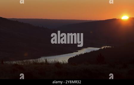 Cypress Hills Sonnenuntergang Elkwater Alberta Horeshoe Canyon Stockfoto