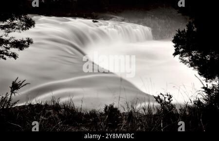 Haruru Falls Neuseeland Bay of Islands Stockfoto