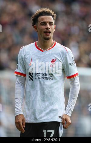 London, Großbritannien. Oktober 2024. Curtis Jones vom Liverpool FC während des Spiels Crystal Palace FC gegen Liverpool FC English Premier League im Selhurst Park, London, England, Vereinigtes Königreich am 5. Oktober 2024 Credit: Every Second Media/Alamy Live News Stockfoto