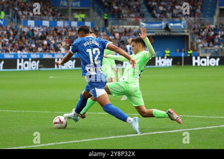 Alaves, Spanien. Oktober 2024. La Liga Santander Alaves vs Barcelona Credit: CORDON PRESS/Alamy Live News Stockfoto