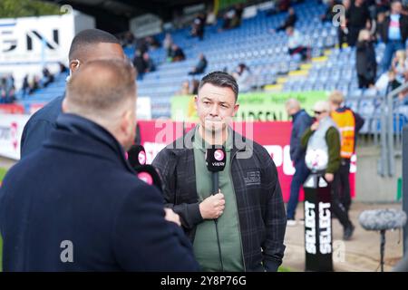 Haderslev, Dänemark. Oktober 2024. Thomas Noergaard (Trainer von Soenderjyske) während des Superliga-Spiels zwischen Soenderjyske und FC Nordsjaelland im Sydbank Park in Haderslev am 6. Oktober 2024. (Foto: Claus Fisker/Ritzau Scanpix) Credit: Ritzau/Alamy Live News Stockfoto