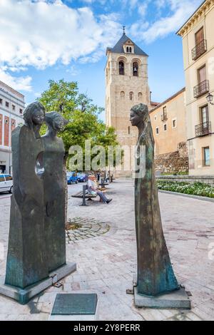 Real Colegiata de San Isidoro in León, Jakobsweg, Leon, Spanien Stockfoto