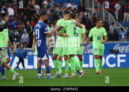 Alaves, Spanien. Oktober 2024. La Liga Santander Alaves vs Barcelona Credit: CORDON PRESS/Alamy Live News Stockfoto