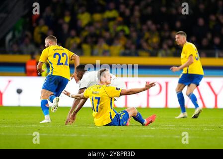 Dänemark. Oktober 2024. Superliga-Spiel zwischen Broendby IF und dem FC Midtjylland im Broendby Stadium am Sonntag, den 6. Oktober 2024. Quelle: Ritzau/Alamy Live News Stockfoto