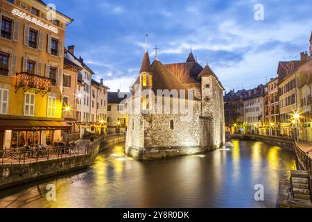 Palais de l'Île, Annecy, Rhône-Alpes, Frankreich Stockfoto