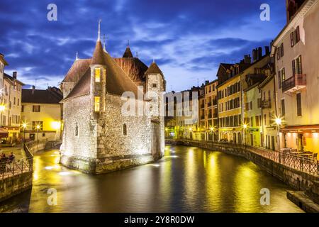 Palais de l'Île, Annecy, Rhône-Alpes, Frankreich Stockfoto