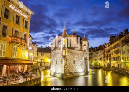 Palais de l'Île, Annecy, Rhône-Alpes, Frankreich Stockfoto