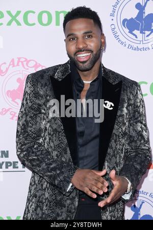 Beverly Hills, USA. Oktober 2024. LOS ANGELES, USA. Oktober 2024: Jason Derulo beim 38. Karussell of Hope Ball im Beverly Hilton Hotel. Bildnachweis: Paul Smith/Alamy Live News Stockfoto
