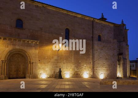 Kirche Santa Maria la Mayor, Soria, Castilla y Leon, Spanien, Europa Stockfoto