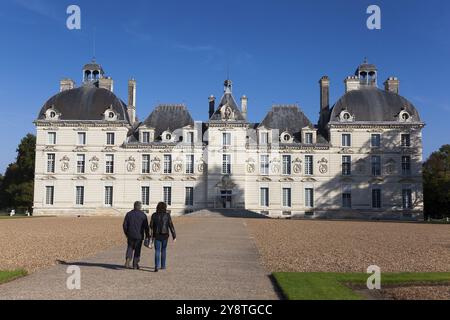 Schloss von Cheverny, Indre-et-Loire, Centre, Frankreich, Europa Stockfoto