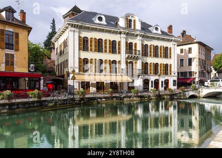 Stadt Annecy, Departement Haute-Savoie, Region Auvergne-Rhone-Alpes, Frankreich, Europa Stockfoto
