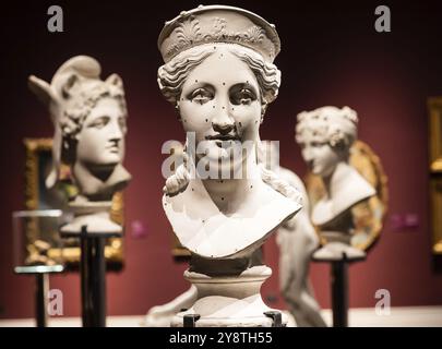 Bassano del Grappa, Italien, Januar 2023: Antike Skulptur von Antonio Canova, Museumssammlung, Europa Stockfoto