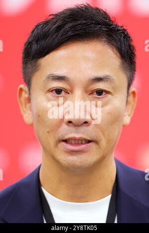 Chiba, Japan. Oktober 2024. Shinji Shimada Basketball : 2024-25 B.. LIGA B1 Spiel zwischen Chiba Jets und Utsunomiya Brex in der Lala Arena Tokyo-Bay in Chiba, Japan. Quelle: Naoki Nishimura/AFLO SPORT/Alamy Live News Stockfoto