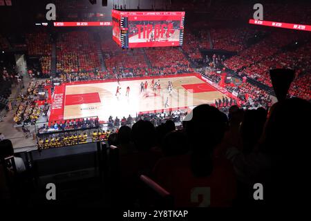 Chiba, Japan. Oktober 2024. Allgemeine Ansicht Basketball : 2024-25 B.. LIGA B1 Spiel zwischen Chiba Jets und Utsunomiya Brex in der Lala Arena Tokyo-Bay in Chiba, Japan. Quelle: Naoki Nishimura/AFLO SPORT/Alamy Live News Stockfoto