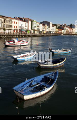 Hafen von Mugardos, La Coruna, Galicien, Spanien, Europa Stockfoto