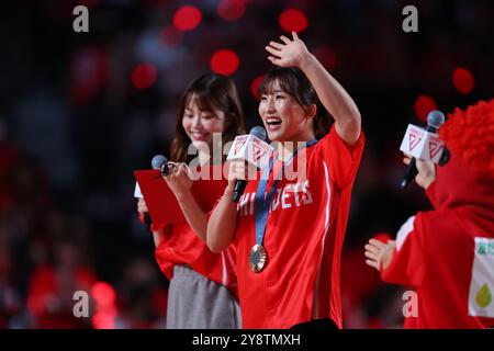 Chiba, Japan. Oktober 2024. Yui Susaki Basketball : 2024-25 B.. LIGA B1 Spiel zwischen Chiba Jets und Utsunomiya Brex in der Lala Arena Tokyo-Bay in Chiba, Japan. Quelle: Naoki Morita/AFLO SPORT/Alamy Live News Stockfoto