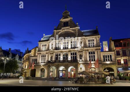 Altstadt von Gent, Belgien, Europa Stockfoto